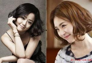 明星女短烫发,明星女星的时尚短发造型解析