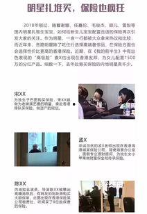 明星买什么保险,揭秘明星们青睐的保险产品